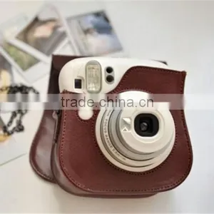 Hot Selling Coffee PU Leather Case Bag For Fujifilm Instax Mini 25 thumbnail-2