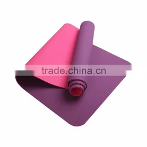 China 6mm Eco-friendly Custom Printed Anti Slip Fitness Yoga Mat thumbnail-3