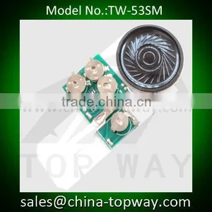 Programmable Slide Tongue Sound Module for Greeting Card thumbnail-1