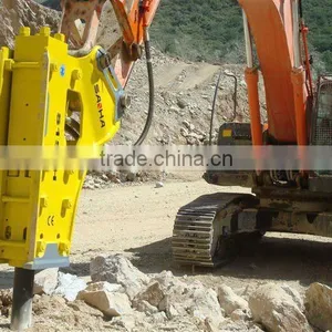 SANHA Hydraulic Rock Breaker Used in Mining Site thumbnail-1