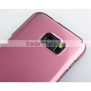 C&T Metal Coated Gel TPU Rubber Flexible Slim Skin Soft Case for Samsung Galaxy S7 Edge thumbnail-3