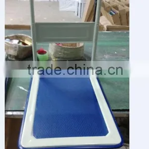 Steel Hand Push Platform Folding Cart thumbnail-1