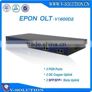 2PON Ports EPON OLT FTTH GEPON OLT Support L3 Route Function With Friendly NMS Management System and Cisco Style CLI Interface thumbnail-3