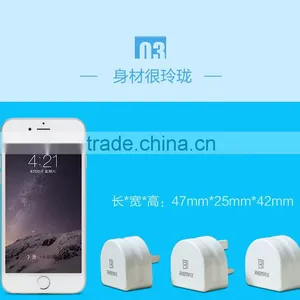 Original REMAX Fast Speed Charger 3 USB 5V 3.1A Phone Charger For HTC Samsung Lenovo Travel Adapter thumbnail-5