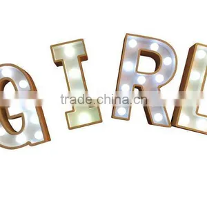 Hot Selling Led Christmas Light ,English Letter Shape Light Marquee Letter Light thumbnail-1