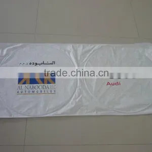 Car Front Window Sunshade/printing Customized Logo Car Sunshade/tyvek/nylon Sunshade thumbnail-4