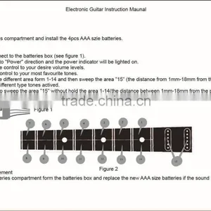2016 Electronic Guitar T-Shirt/Electric Guiar Kit Shirts/Playable el T-shirts thumbnail-5