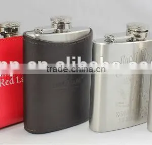 1oz Mini Stainless Steel Hip Flask thumbnail-1