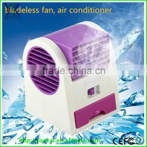 2016 NEW Hot Portable USB Mini Small Fan Cooling Desktop USB Battery Two Way Power Air Conditioner Bladeless Fan thumbnail-4