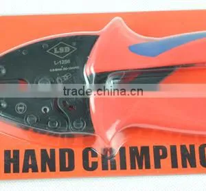 Hot Sale L-1256 Non-insulated Cable Terminal Crimping Tool Female Crimping Plier Manual Ferramientas thumbnail-6