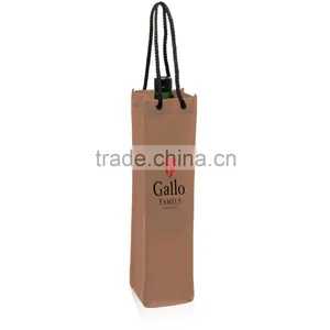 Non-Woven Vineyard One Bottle Personalized Wine Bags Wine Bottle Bag thumbnail-3