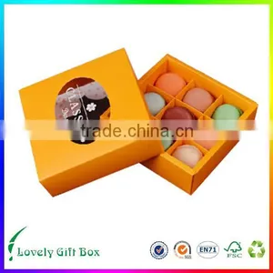 Paper Food Grade Cardboard Macaron Box thumbnail-4