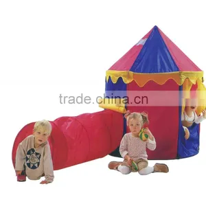 Folded Polyester Kids Play Tents Play Tunnel Combo thumbnail-1
