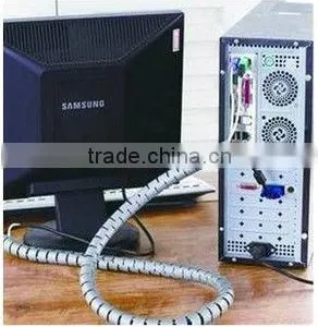 Computer Cable Protect Management / Cable Tidy / Cable Zipper / Cable Cover Extrusion Machine Production Line thumbnail-5