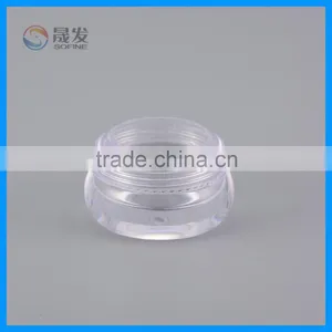 Clear Acrylic Small Cosmetic Jar thumbnail-1