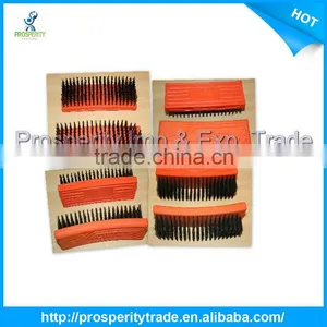 Good Quality Plastic Handle Steel Wire Painting Brush & Brush thumbnail-1