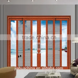 Aluminum Frame Glass Door Tempered Glass Sliding Door thumbnail-5