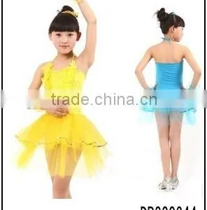 Children Dance Dress Kids Latin Dance Dress DR000244 thumbnail-1