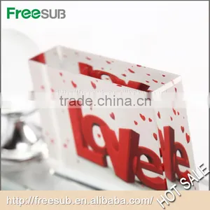 Sublimation Photo Crystal For Weddings Decorating thumbnail-4