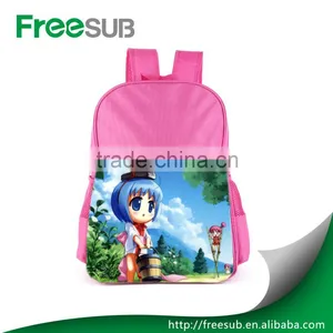 Promotional Kids School Bag Sublimation Blank Backpack School Bag thumbnail-5