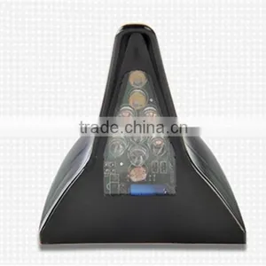 Shark Fin Solar Energy Car Roof Anti Chasing Tail Light thumbnail-4
