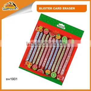 Funky Pencil &Shape Eraser Set thumbnail-1
