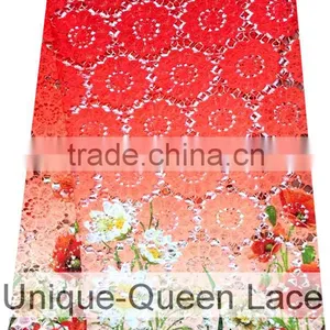 African Cord Lace Manufacturer/guipure Lace for Party/2016 Fashion Lace Fabric thumbnail-4