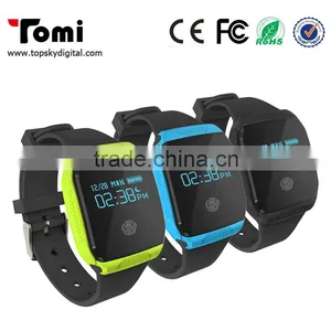Ports Smart Wristband E07S Bluetooth Smart Band Swimming Bracelet Vibrating Alarm for Android and os System thumbnail-4