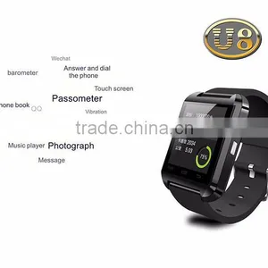 Latest Wrist Watch Mobile Phone u8 Smart Bluetooth Cheap Smart Watch thumbnail-4