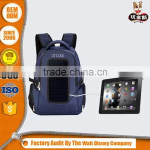High Quality Solar Charger Backpack for Laptop Charger thumbnail-2