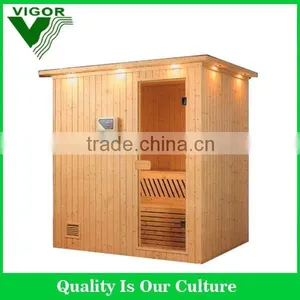 2015 China Factory Best Price Outdoor Portable Wooden Sauna for Sale thumbnail-1