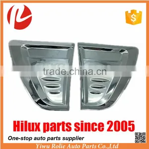 Car Door Adornment Accessories Electroplating Cover Plate for 2016 Toyota Hilux Revo thumbnail-2