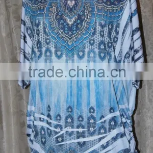 100% Polyester Ladies Sublimated T-shirt / 100% Polyester Breathable Tshirt / Moisture Wicking Tee Shirt thumbnail-1