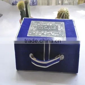 Custom Wooden Storage Jewelry Velvet Box,packaging Box for Wholesale thumbnail-1