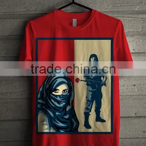 Top Girl Sexy Hot Brand Promotion Custom T-shirt Labels and Tags thumbnail-4