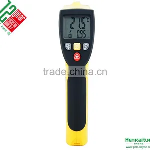 Portable Digital Thermometer Accuracy +/-2 Celsius IR Thermometer AZ8895 thumbnail-1