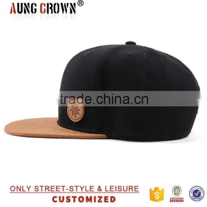 5 Panel Suede Brim Hat thumbnail-3