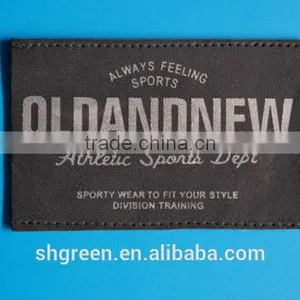 Men's Garment Black Leather Patch Manufacturer thumbnail-5