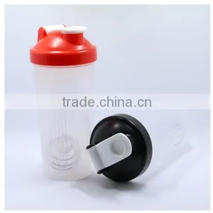 Classic Loop Top Shaker Bottle, Clear Black, 500ml thumbnail-1