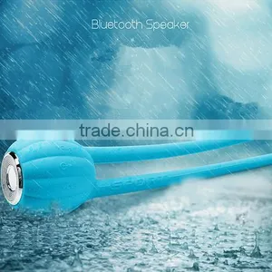 Outdoor Waterproof Bicycle Small Pumpkin Creative Audio Speakers Silicone Lanyard Computer Speakers thumbnail-1