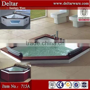 Cheap Small Corner Bathtub, Simple Pure Acrylic Drop-in Bathtub, Variety Bathtub for Hotel Project thumbnail-6