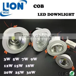 Cob Led Ceiling Light 3w 5w 7w 9w 12w Led Downlight 2years Warranty thumbnail-1