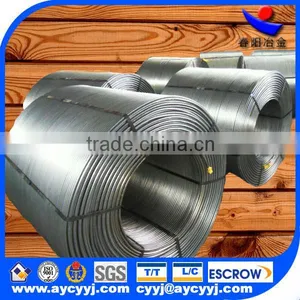 Chinese Casi/silicon Calcium Cored Wire for Steelmaking Factory Supplier thumbnail-4