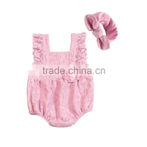 2016 Factory Directly Sale High Quality New Arrival Baby Girls Seaside Bella Romper thumbnail-1