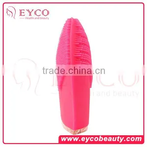 Natural Silicone Electric Facial Cleansing Brush Rechargeable Face Cleaning for Face SPA Skin Care Face Massage thumbnail-2