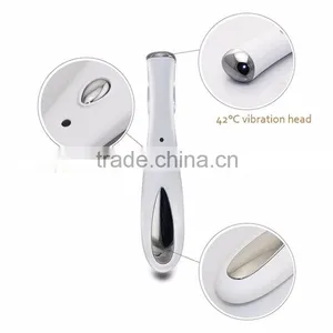 Most Popular Electric Vibration Anti-wrinkle Eye Massager Mini Ultrasonic Eye Care Massager Pen thumbnail-2