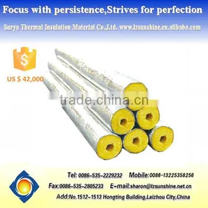 Thermal Insulation Sound Absorbing Glass Wool Pipe thumbnail-1