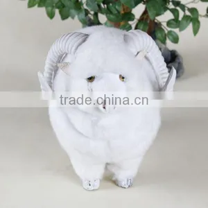 Wholesale Plush Life Size Goat Outdoor Animated Christmas Decorations, Plastic Animals Garden Decoration thumbnail-4