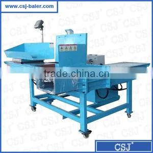 CE Certificate High Quality Horizontal Hot Sale Leaf Bag Baler thumbnail-1