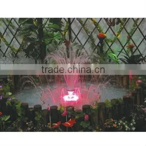 LED Musical Fountain Pump,Atomization Fountain Lamp,Small Scene Fountain thumbnail-1